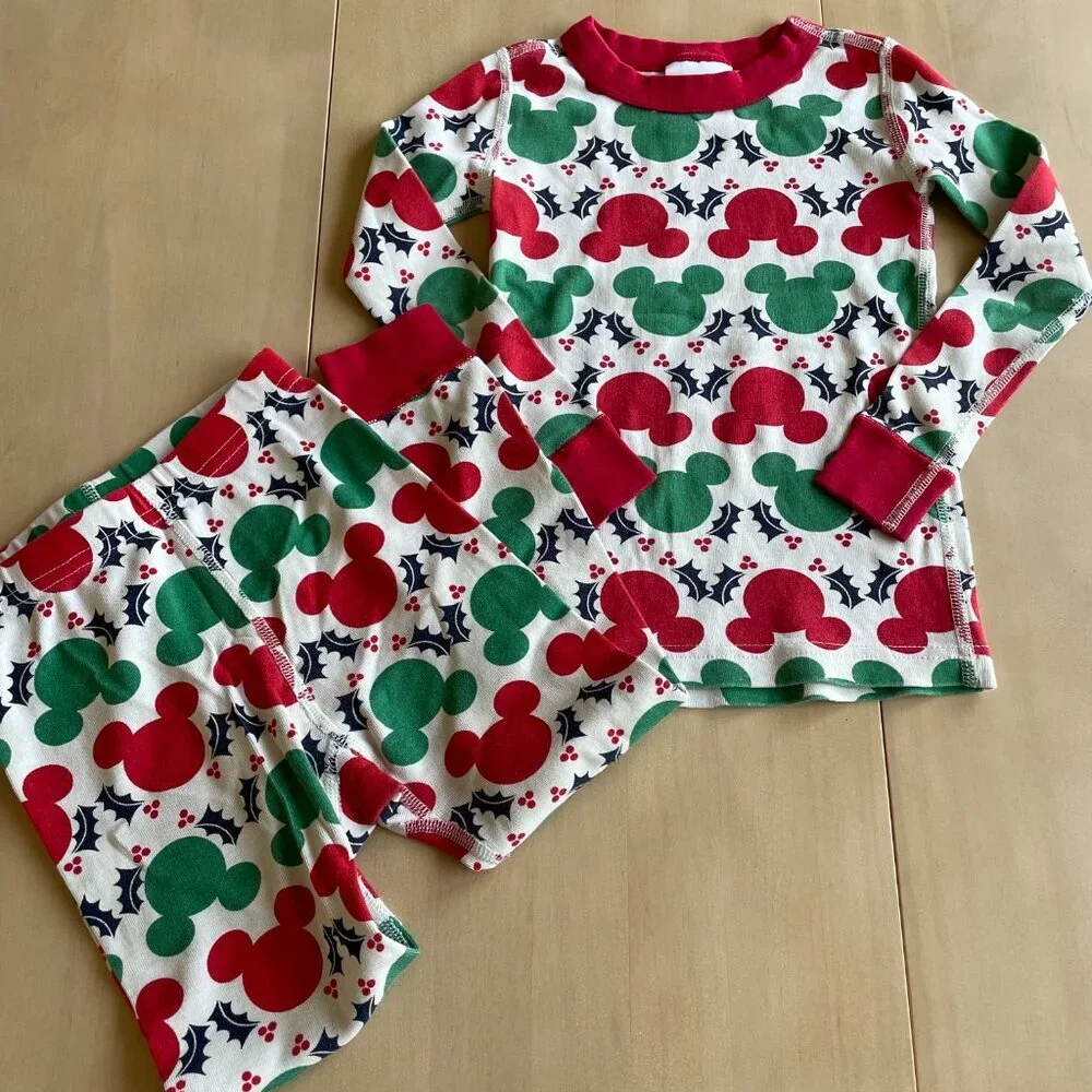 Hanna Andersson Bundle‎ of 3 Organic Cotton Christmas Pajamas - Size 4